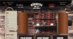 Desktop Screenshot of murbecks.com