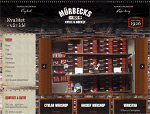 Tablet Screenshot of murbecks.com